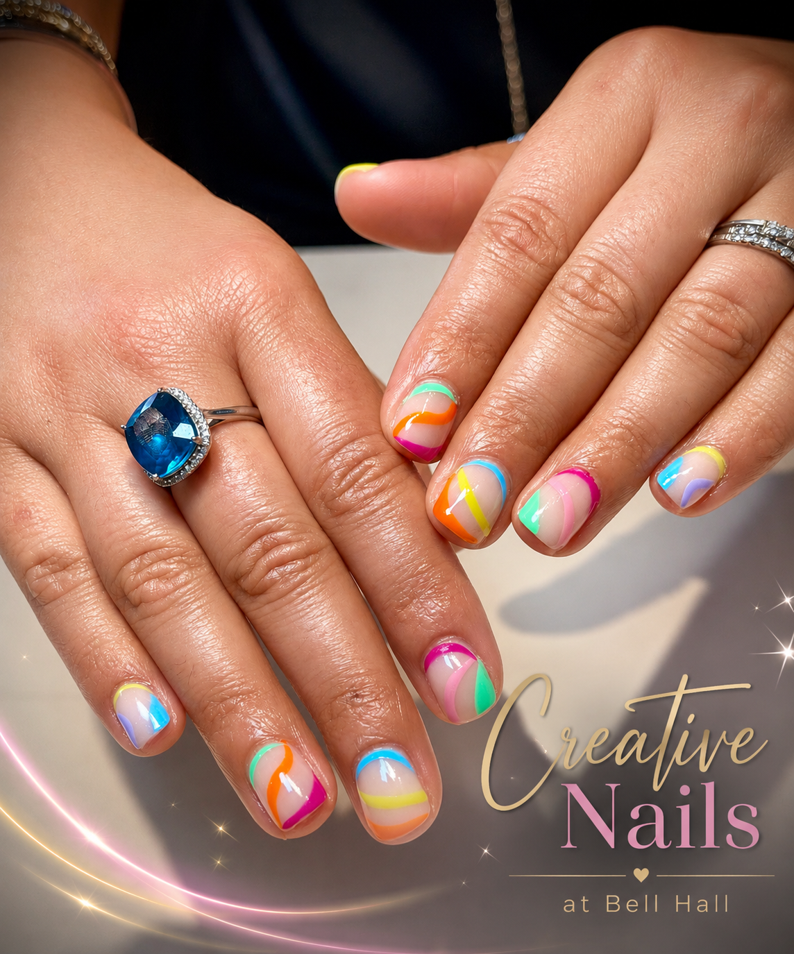 Creative Nails and Spa Mt Pleasant nail work in Mount Pleasant, South Carolina